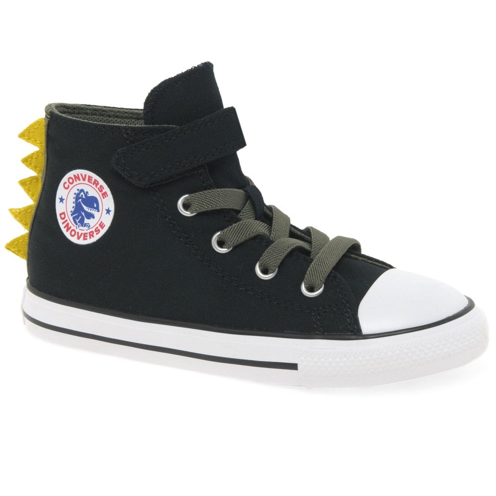 dinosaur converse velcro