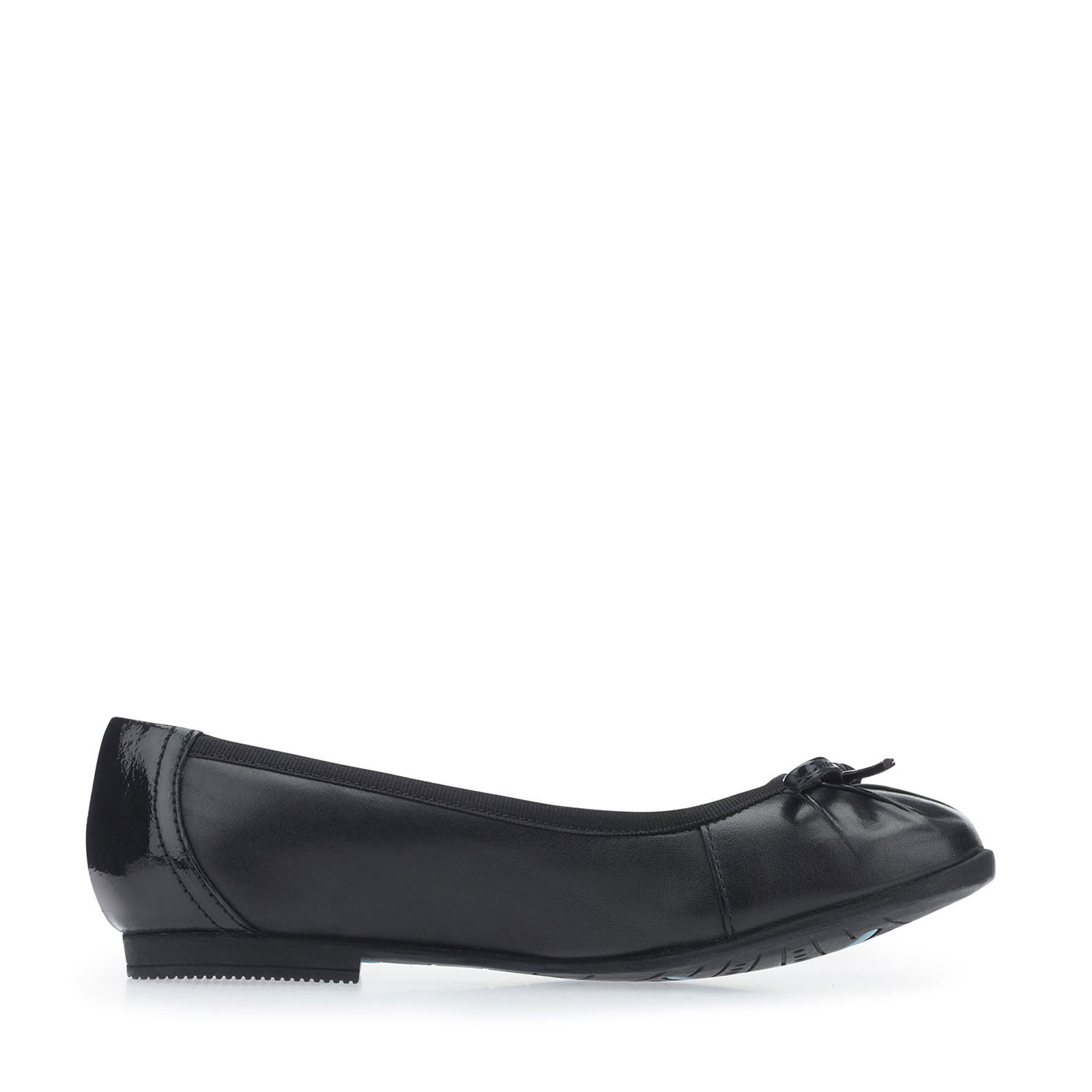 black school shoes slip on