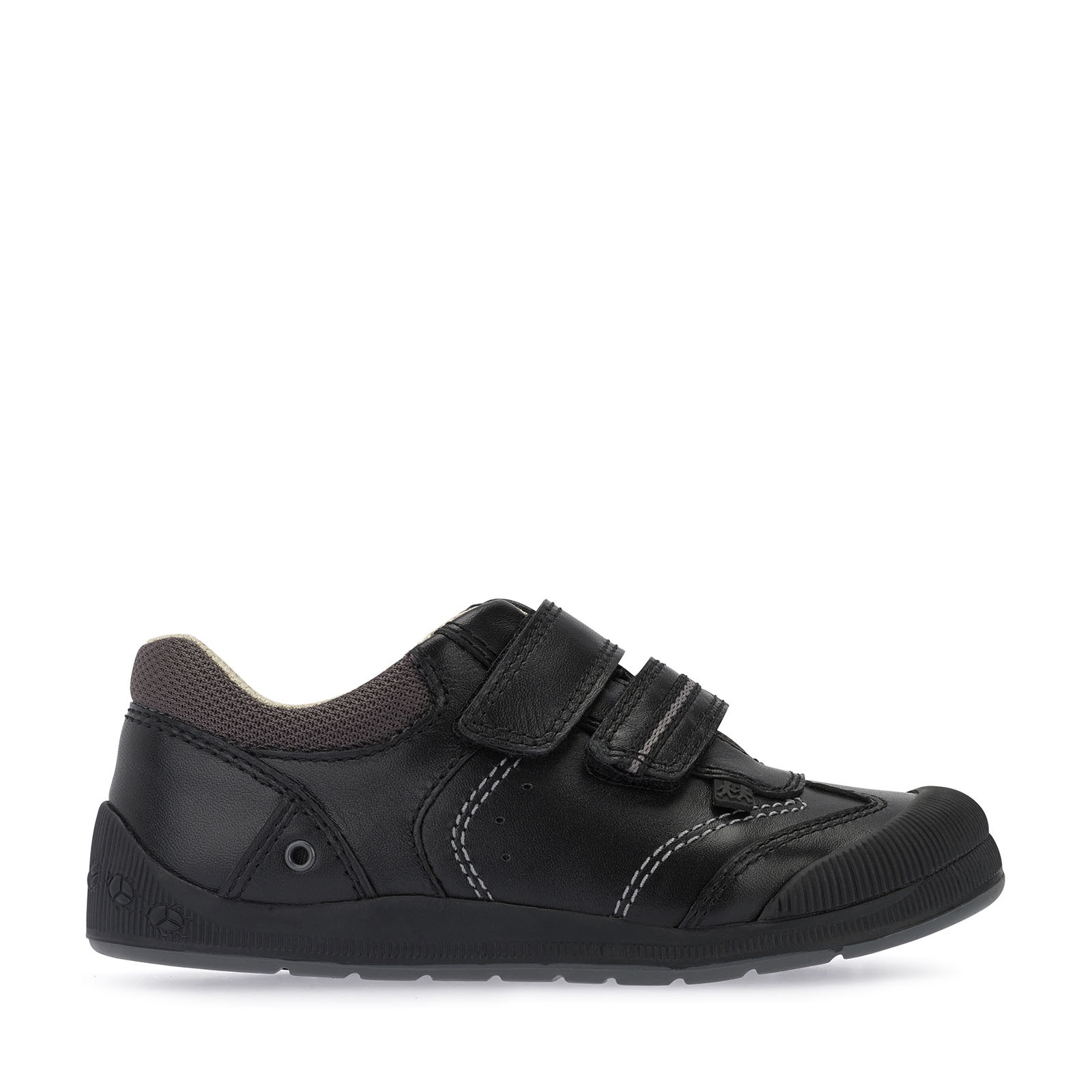 Boys Clarks Softly Toby Fst Leather Casual First Walking Shoes
